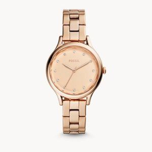 Fossil Laney BQ3321 Rose Gold-Tone Watch